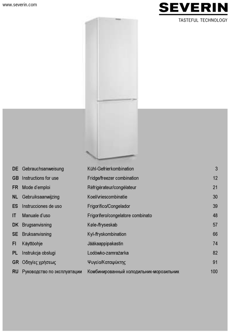 SEVERIN KS9783 User manual