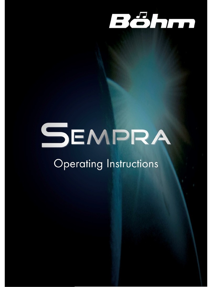 KEYSWERK BOHM SEMPRA SE20 operating instructions