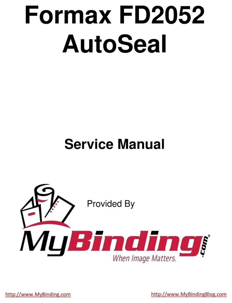 Formax FD 2052 Service manual