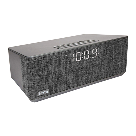 iHome iBT233 Instruction manuals