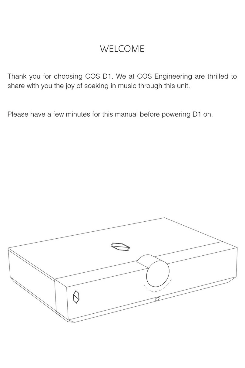 COS Engineering D1 manual