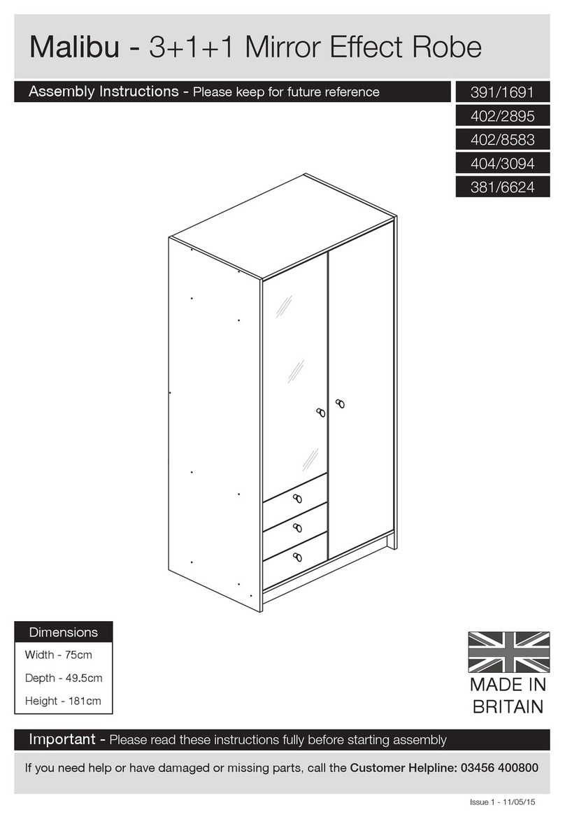 Argos 402/8583 Assembly instructions