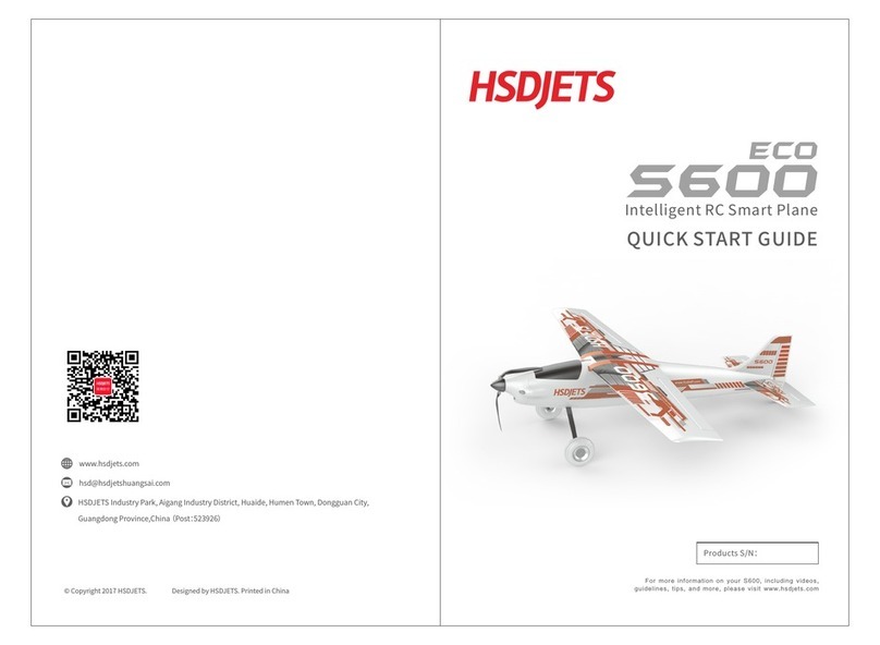 HSDJets S600 ECO quick start guide HSDJets S600 ECO quick start guide