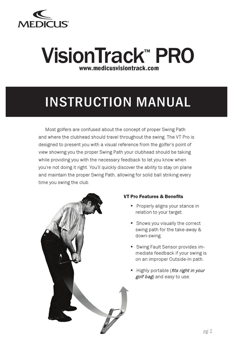 Medicus VisionTrack Pro instruction manual