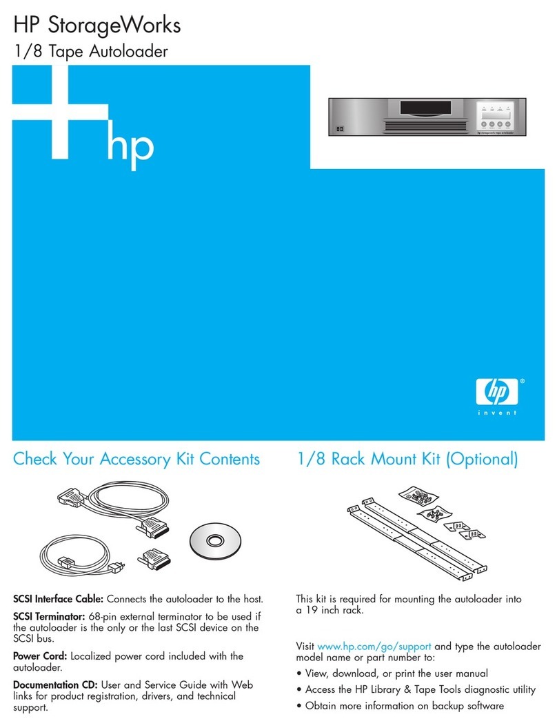 HP StorageWorks 1/8 User manual