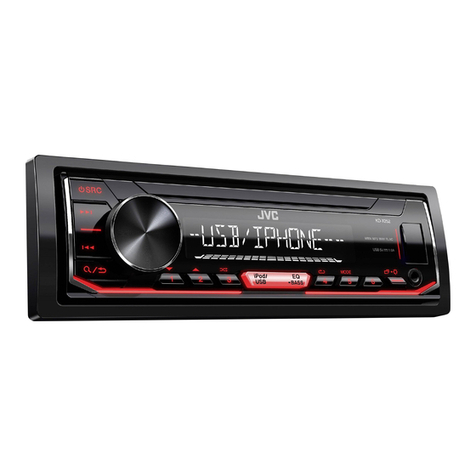 JVC KD-X252 User manual