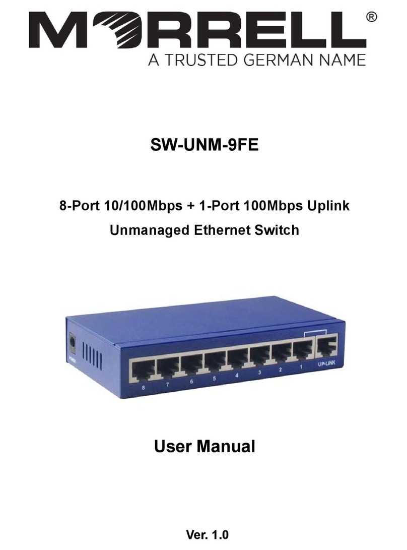 Morrell SW-UNM-9FE User manual