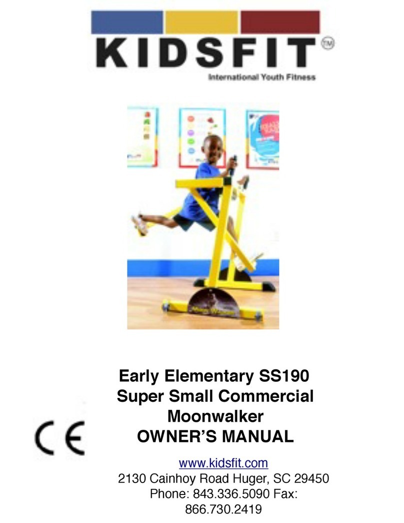 KIDSFIT SS190 owner's manual