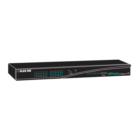 Black Box ServSwitch Octopus KV1701E User manual