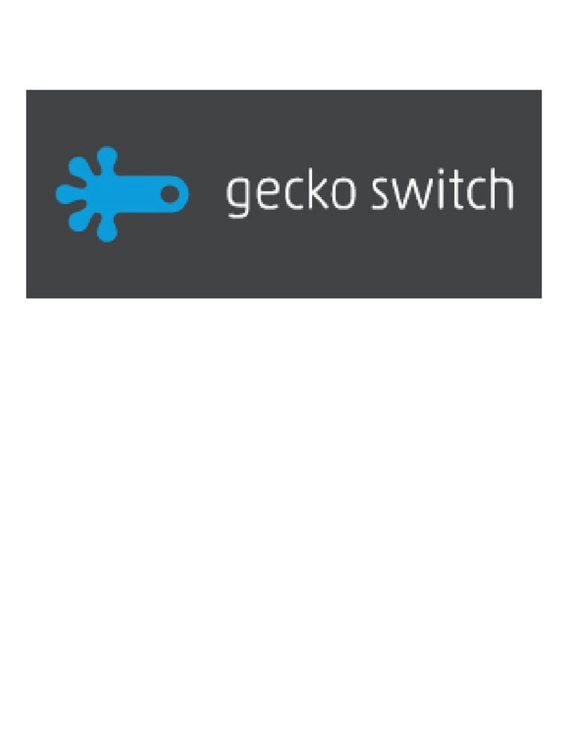 Gecko Gecko Switch Quick start up guide