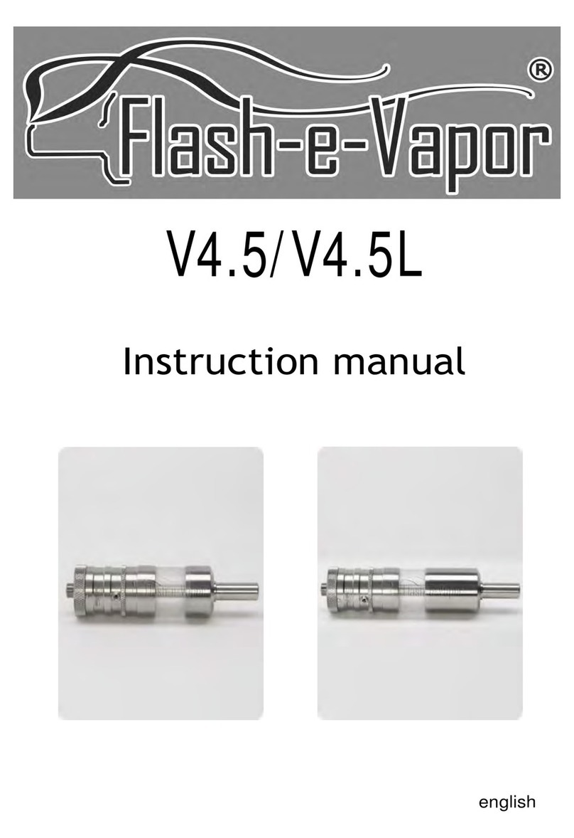Flash-e-Vapor V4.5 instruction manual