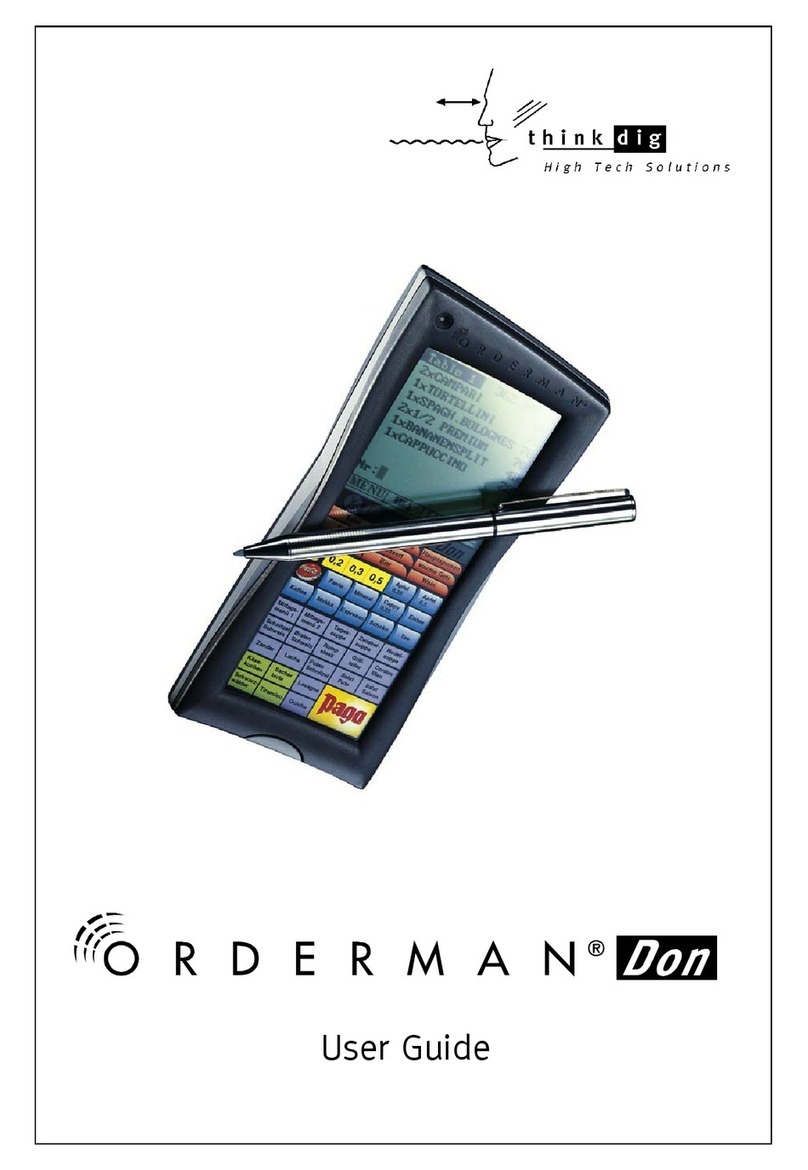 Orderman DON user guide