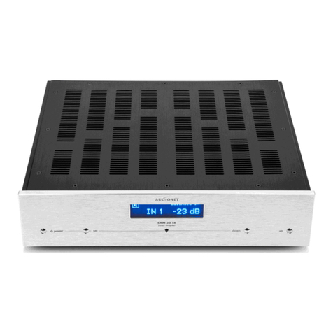 Audionet SAM 20 SE user manual
