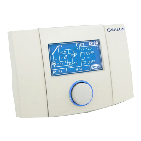Salus PCSol 300 Installation and operation manual
