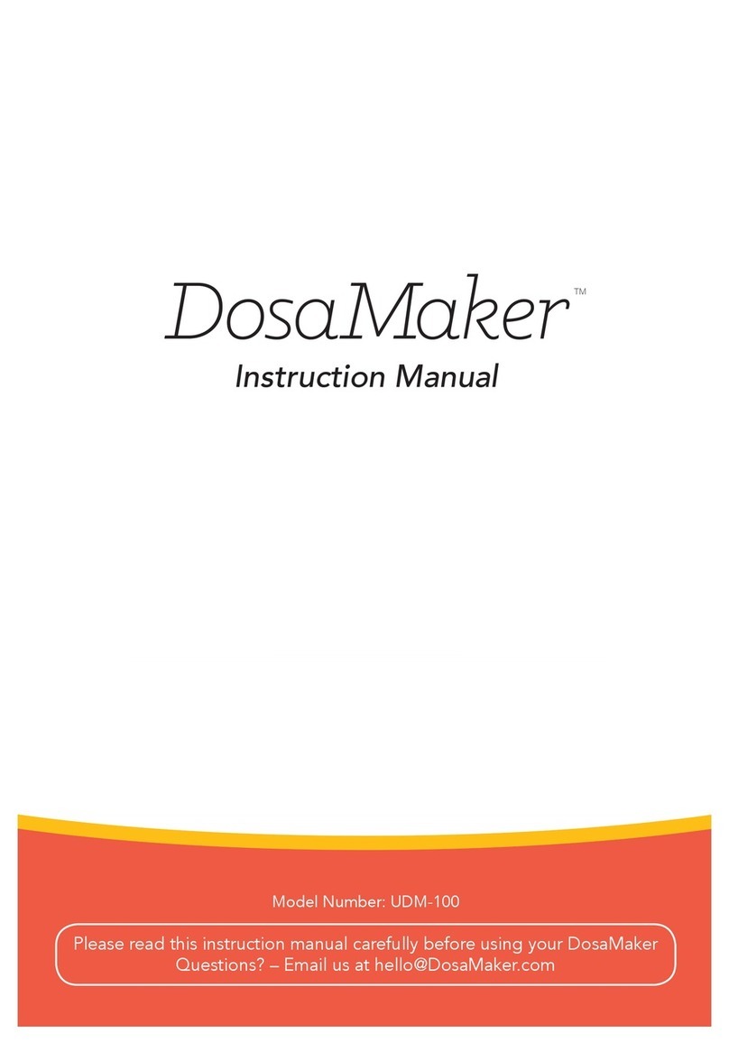 DosaMaker UDM-100 Instruction manuals