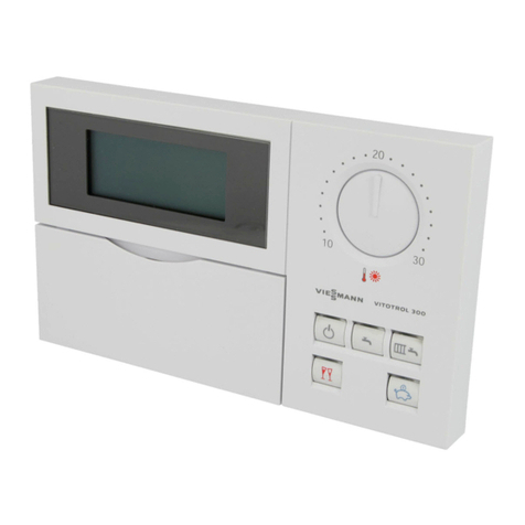 Viessmann Vitotrol 300 User manual Viessmann Vitotrol 300 User manual