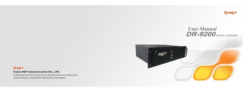 HQT DR-9200 User manual