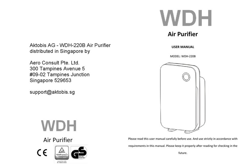 WDH WDH-220B user manual