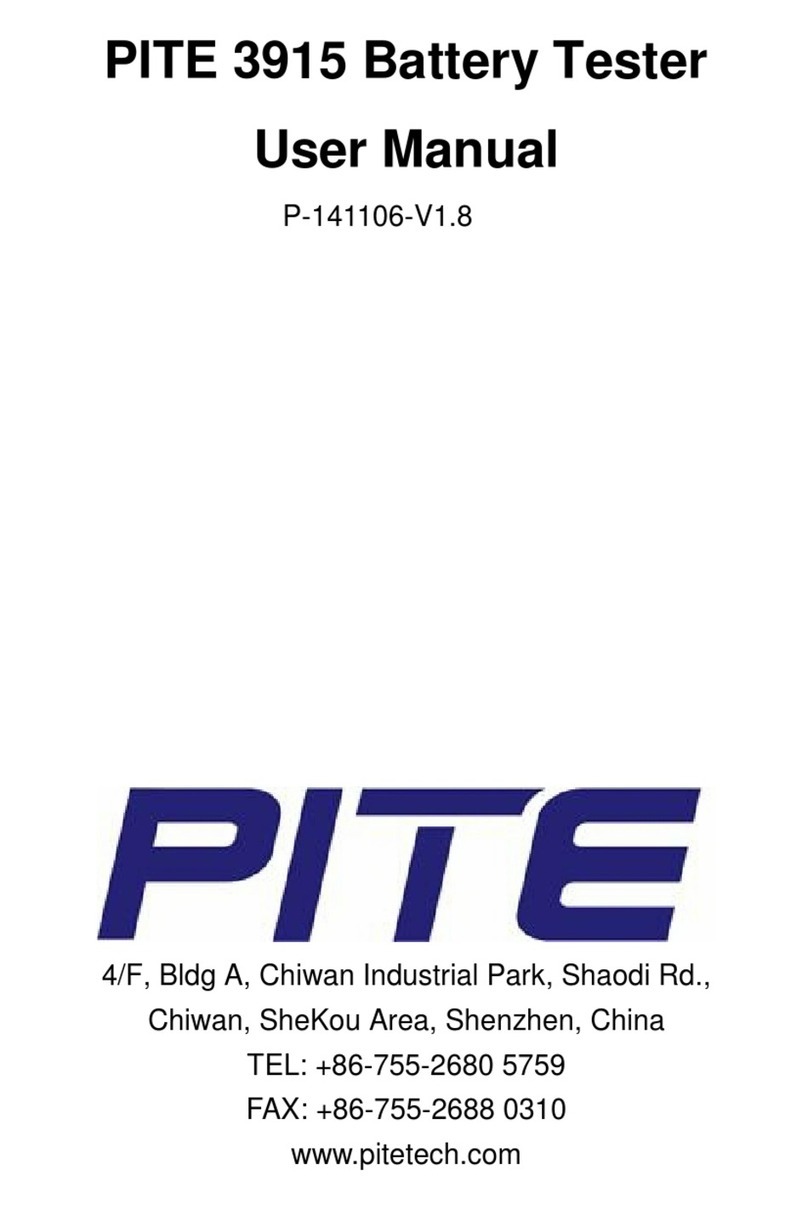Pite 3915 User manual