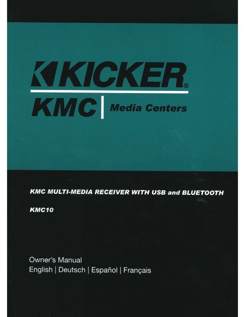 Kicker kmc10 owner's manual