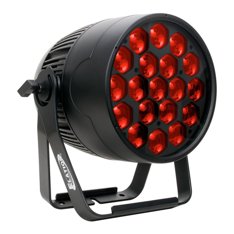 Elation SIX PAR Z19 IP User manual
