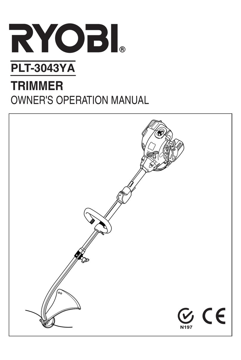 Ryobi PLT-3043YA Owner's operation manual