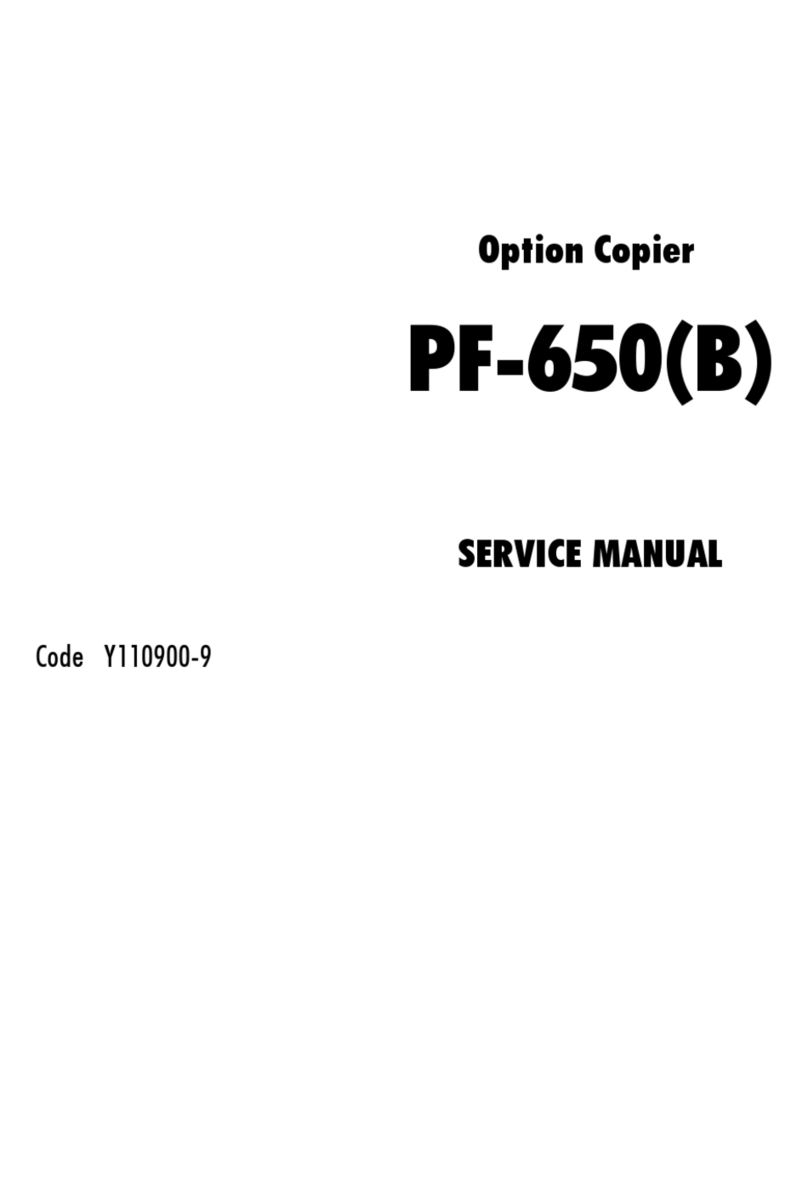 Olivetti PF-650(B) Service manual
