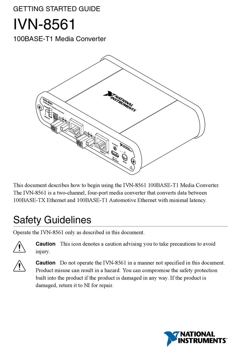 National Instruments IVN-8561 User manual National Instruments IVN-8561 User manual