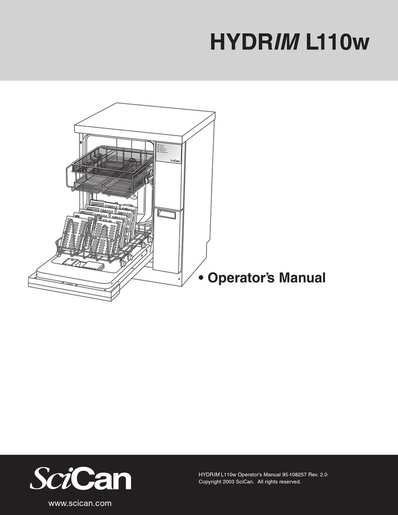 SciCan HYDRIM L110w Operator's manual