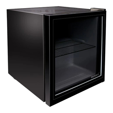 Husky Glass Door Drinks Cooler Instruction manual and users guide Husky Glass Door Drinks Cooler Instruction manual and users guide