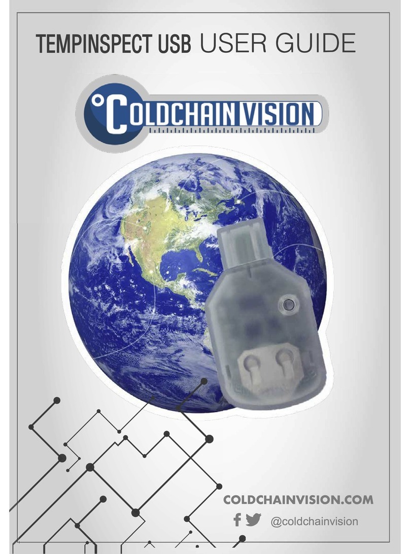 Coldchain Vision Tempinspect USB user guide