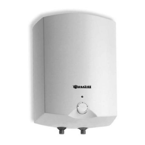 Drazice TO 10 IN Operation and installation manual Drazice TO 10 IN Operation and installation manual