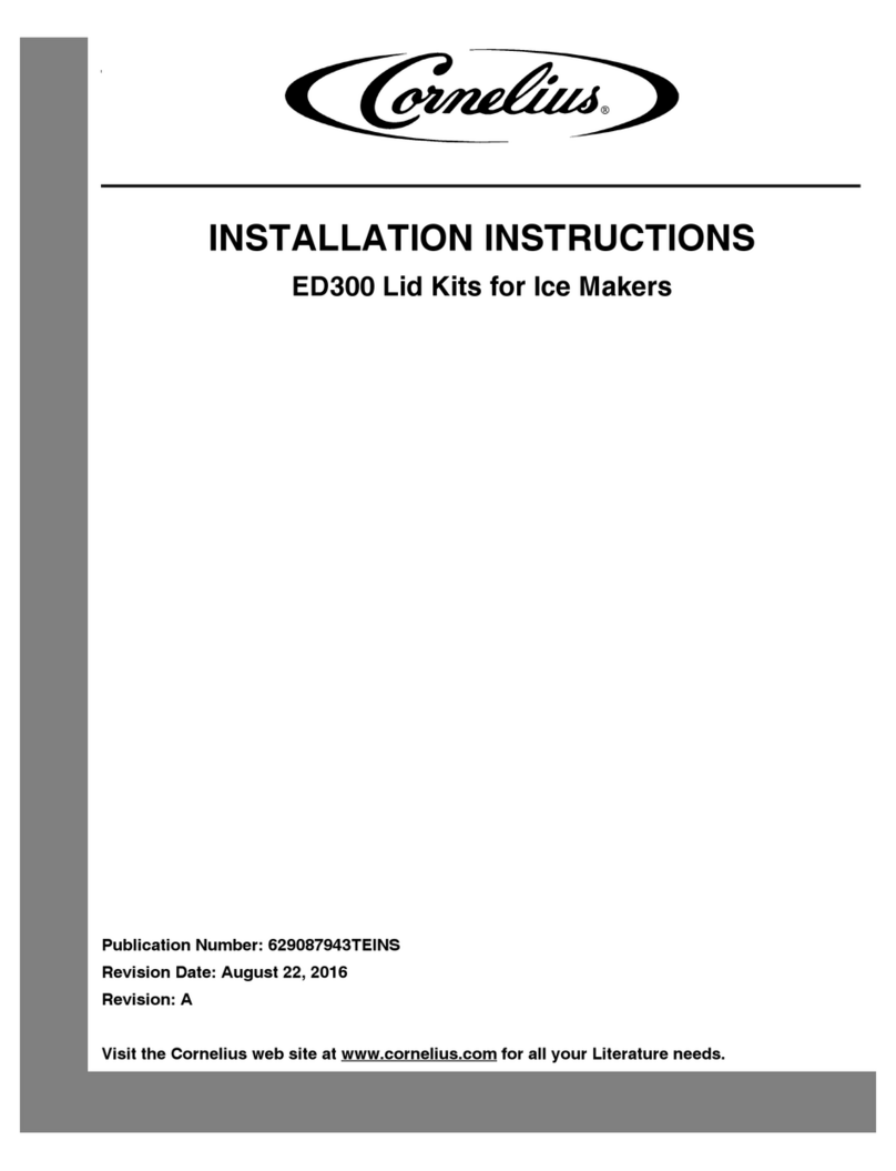 Cornelius ED-300 User manual