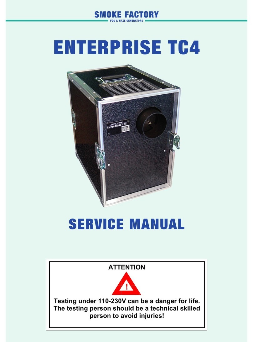 Smoke Factory ENTERPRISE TC4 Service manual