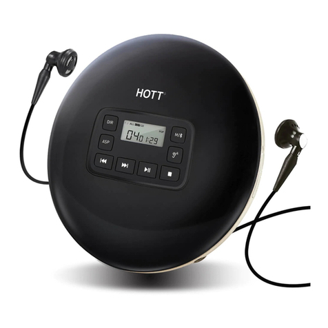 Hott CD611T User manual