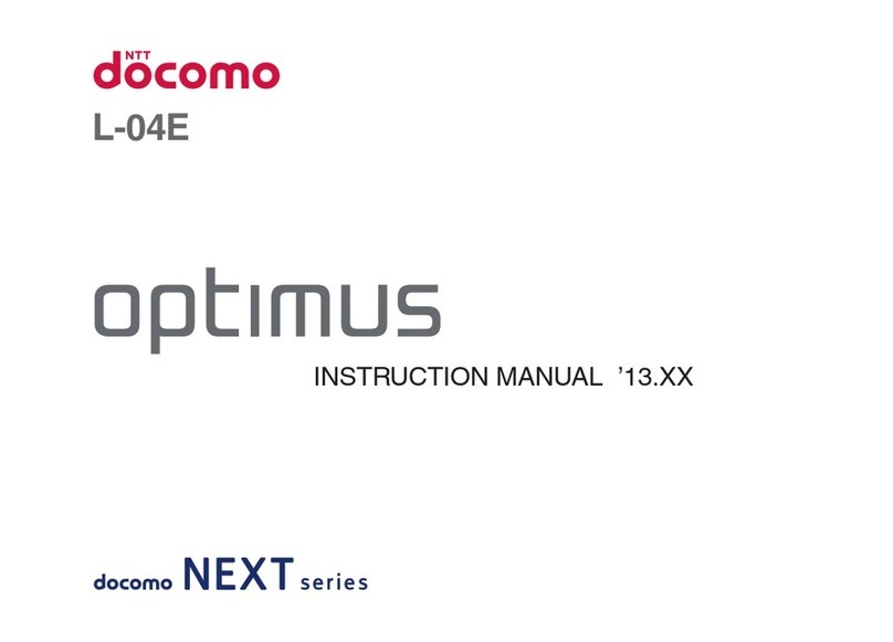 Docomo Optimus L-04E User manual