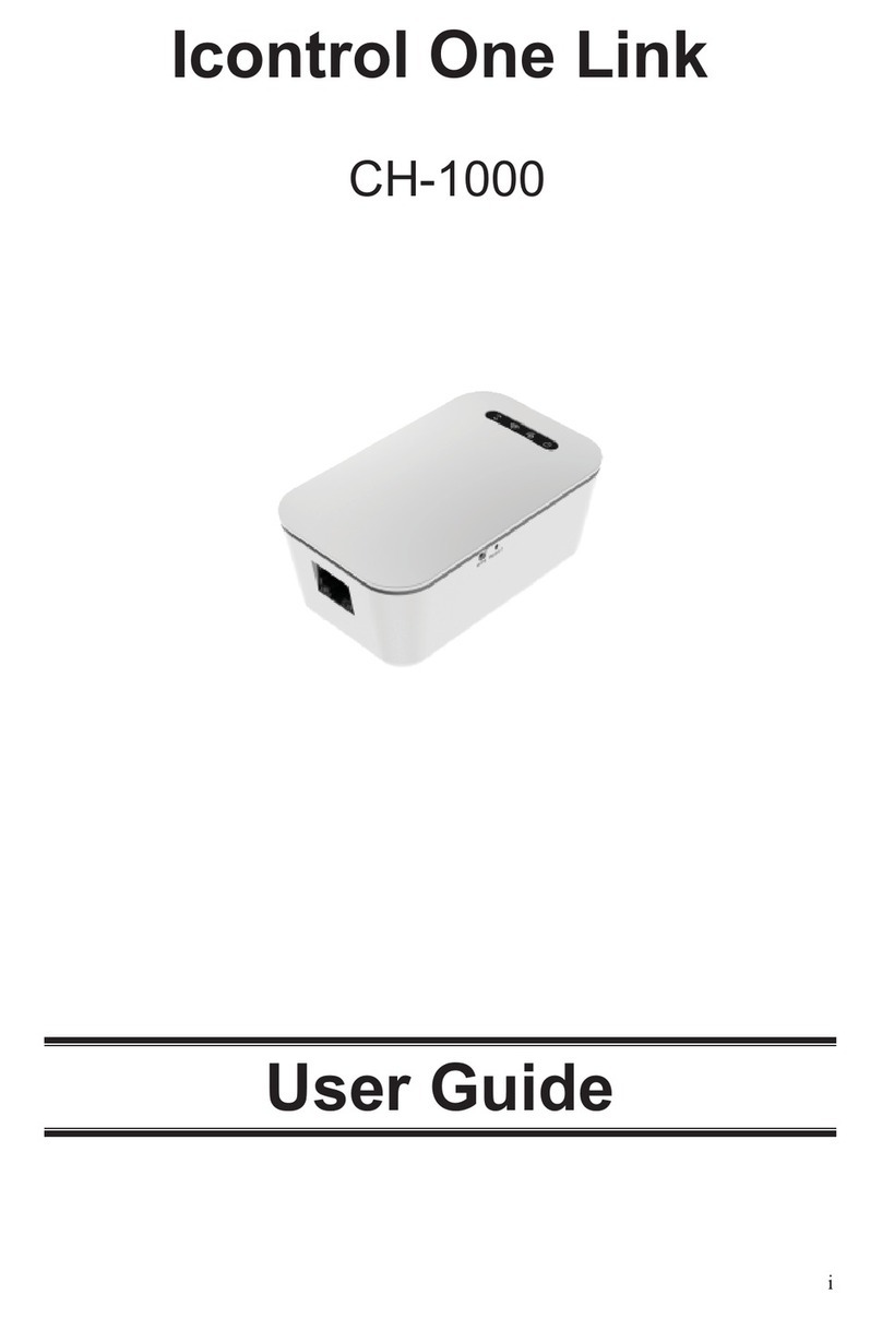 iControl CH-1000 user guide