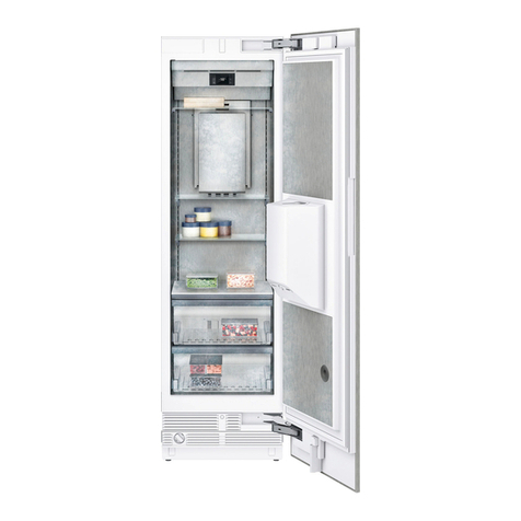 Gaggenau RF463304 User manual