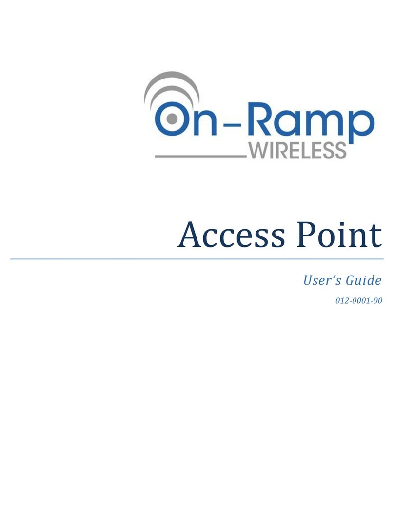 On-Ramp Wireless ULPAP110 User manual