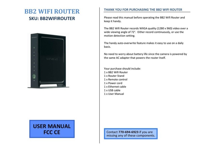 NETGEAR BB2WIFIROUTER User manual