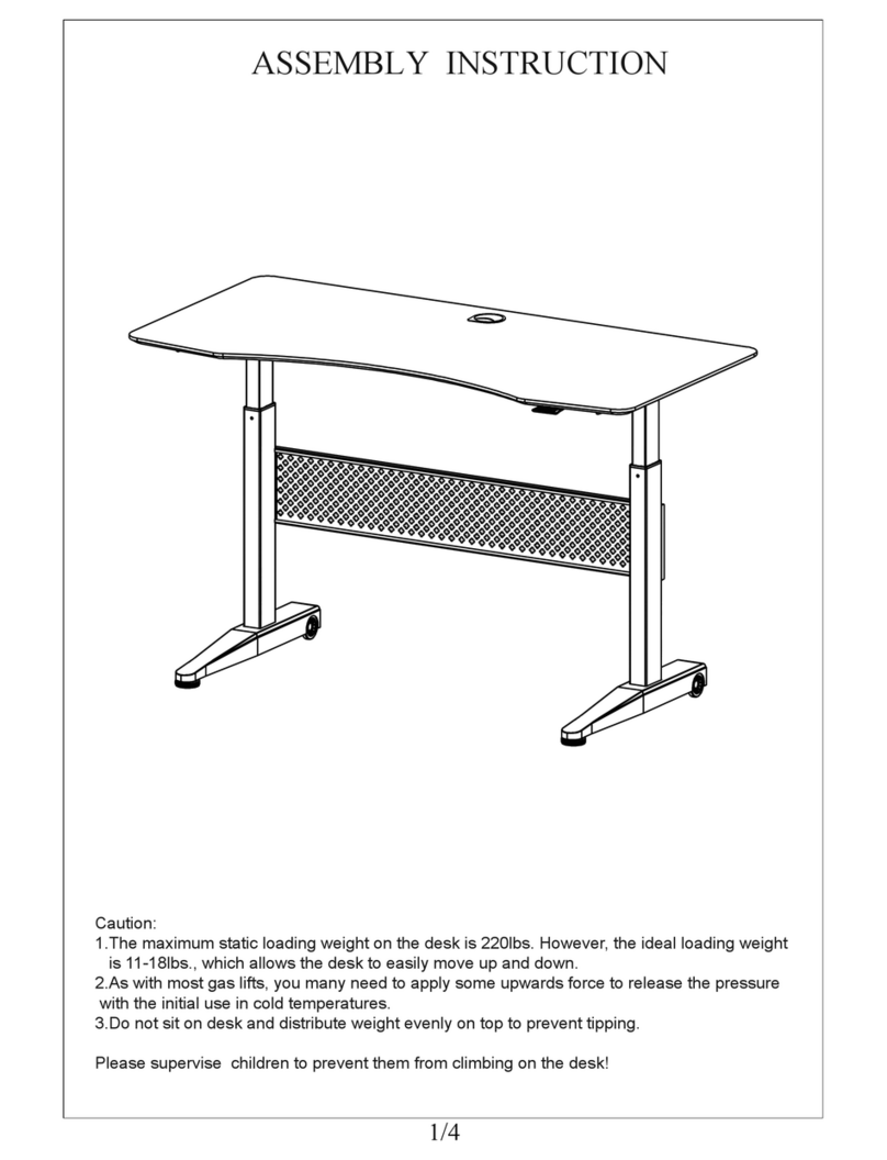 Boss Office Products SD48 Assembly instructions
