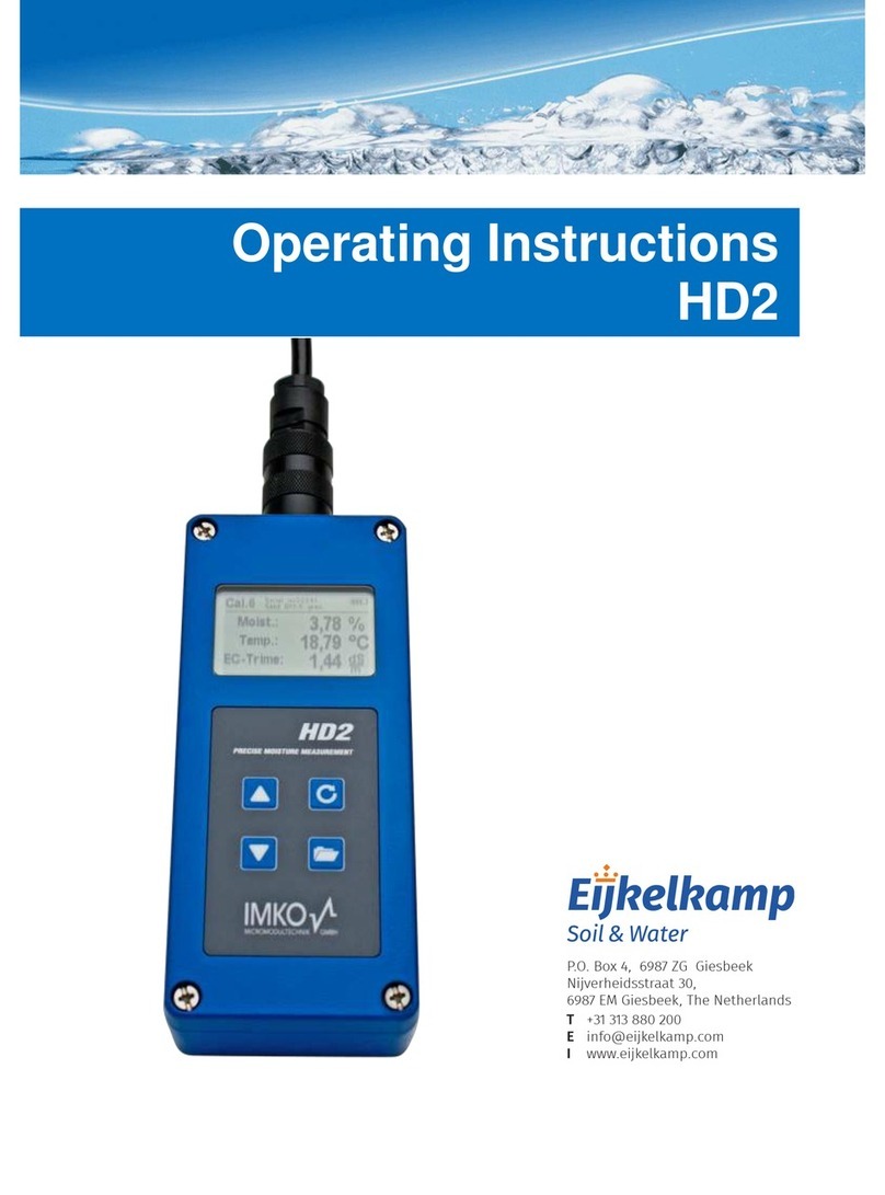 EIJKELKAMP HD2 operating instructions