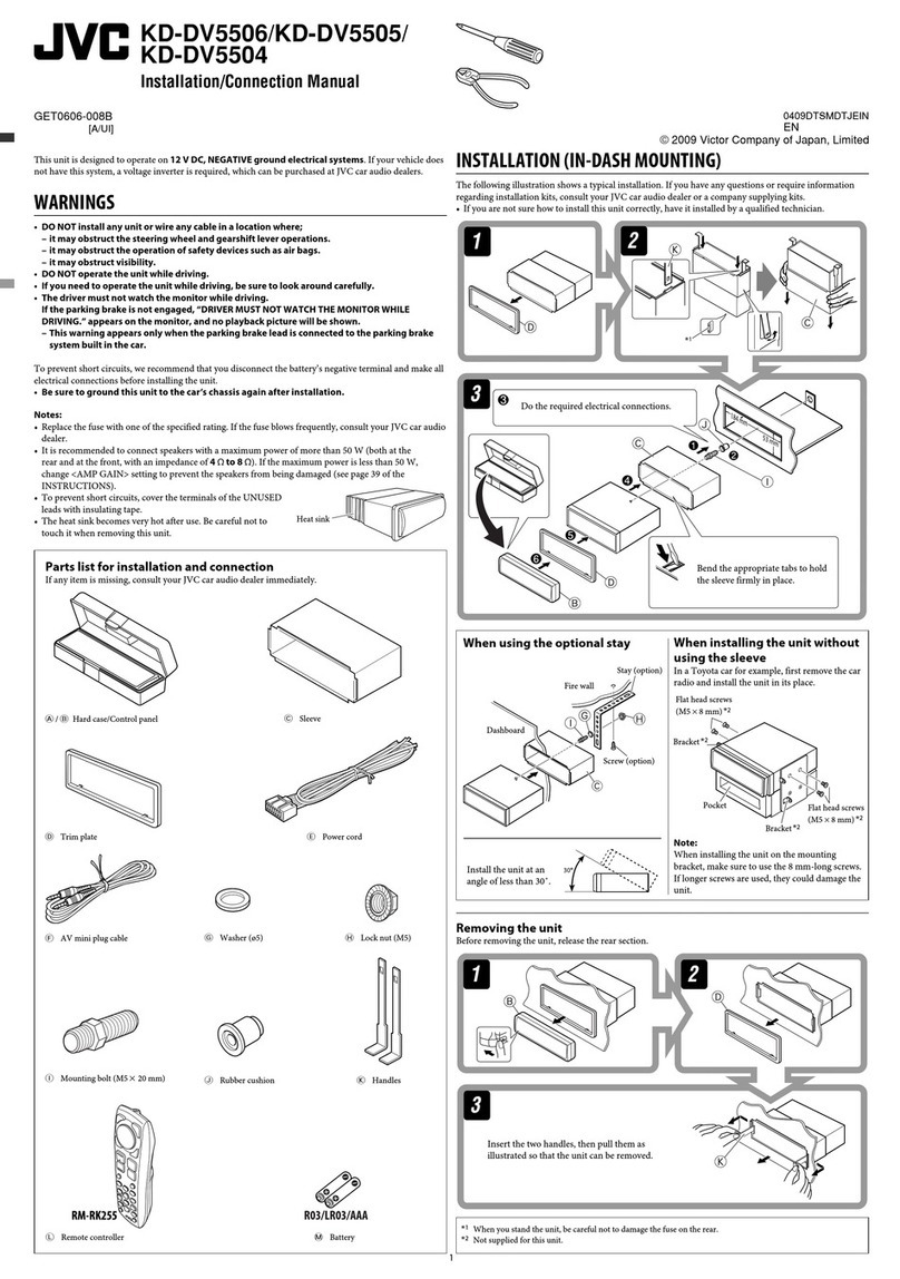 JVC KD-DV5506 Guide