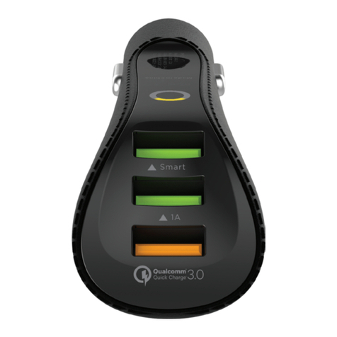 Scosche Fundr CHRG-Q3 manual