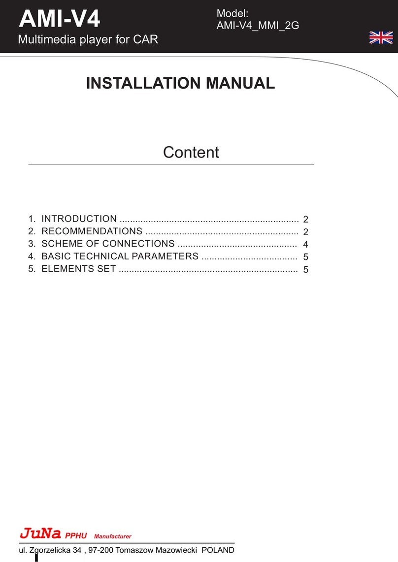 Juna AMI-V4 User manual