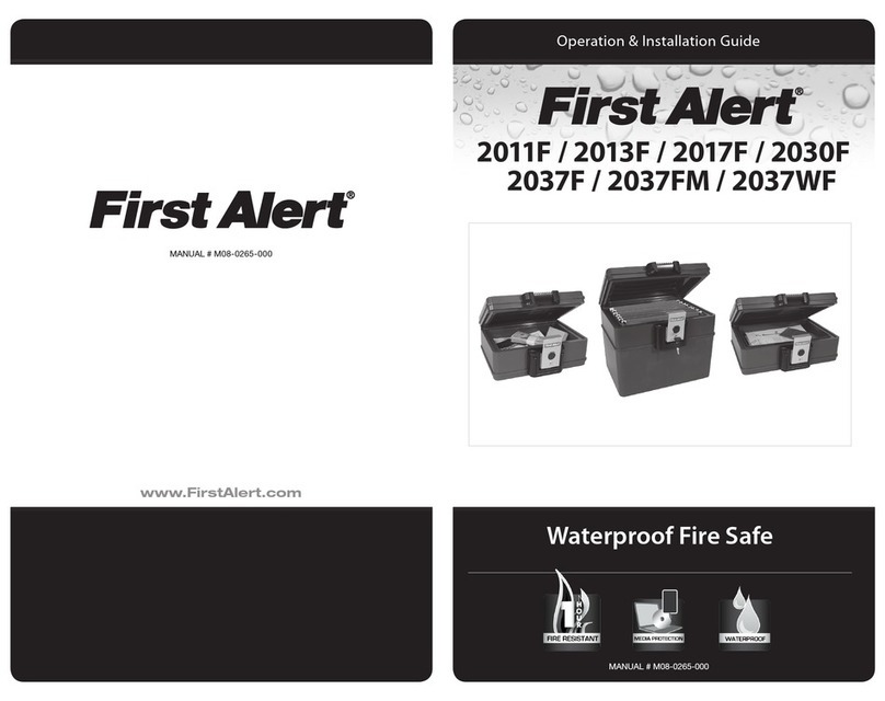 First Alert 2011F Operations & installation guide