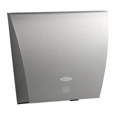 Bobrick B-7125 InstaDry User manual