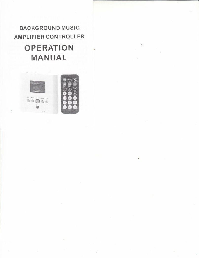 Joinaudio HYC8615 Operation manuals