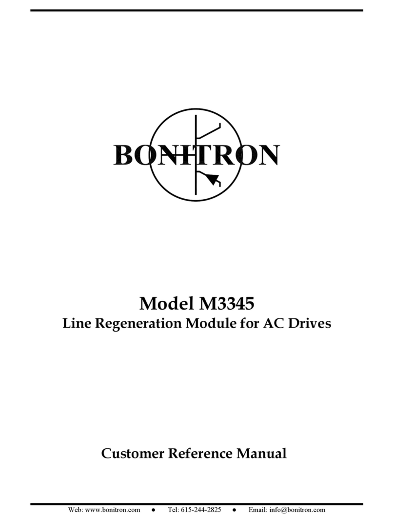 bonitron M3345 Reference manual