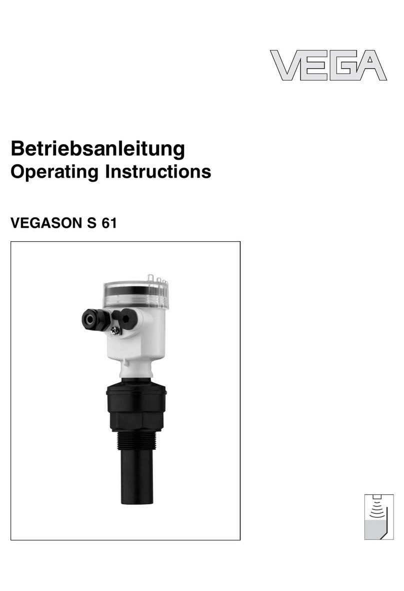 Vega VEGASON S 61 User manual